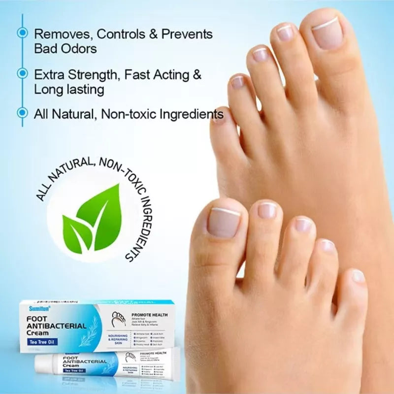 Foot Antibacterial Cream, Athlete's Foot Odor Foot Cream