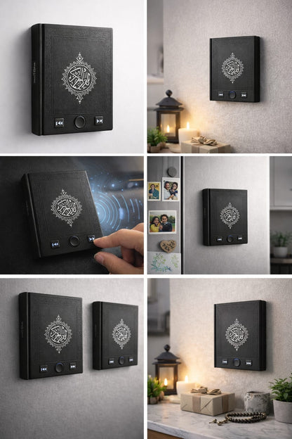 Quran Magnet with Built-in Surah Player – Portable Islamic Audio Device